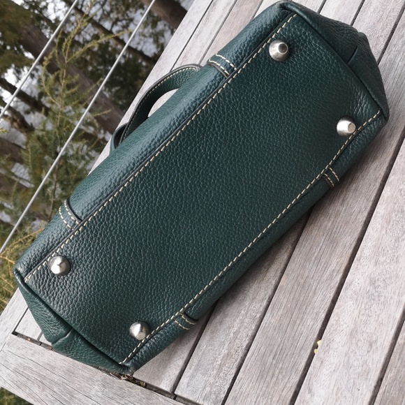 Rabeanco green leather bag - Picture 5 of 15